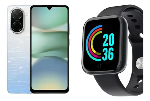 Celular Xiaomiredmi A5 + Smartwatch De Regalo Azul Claro